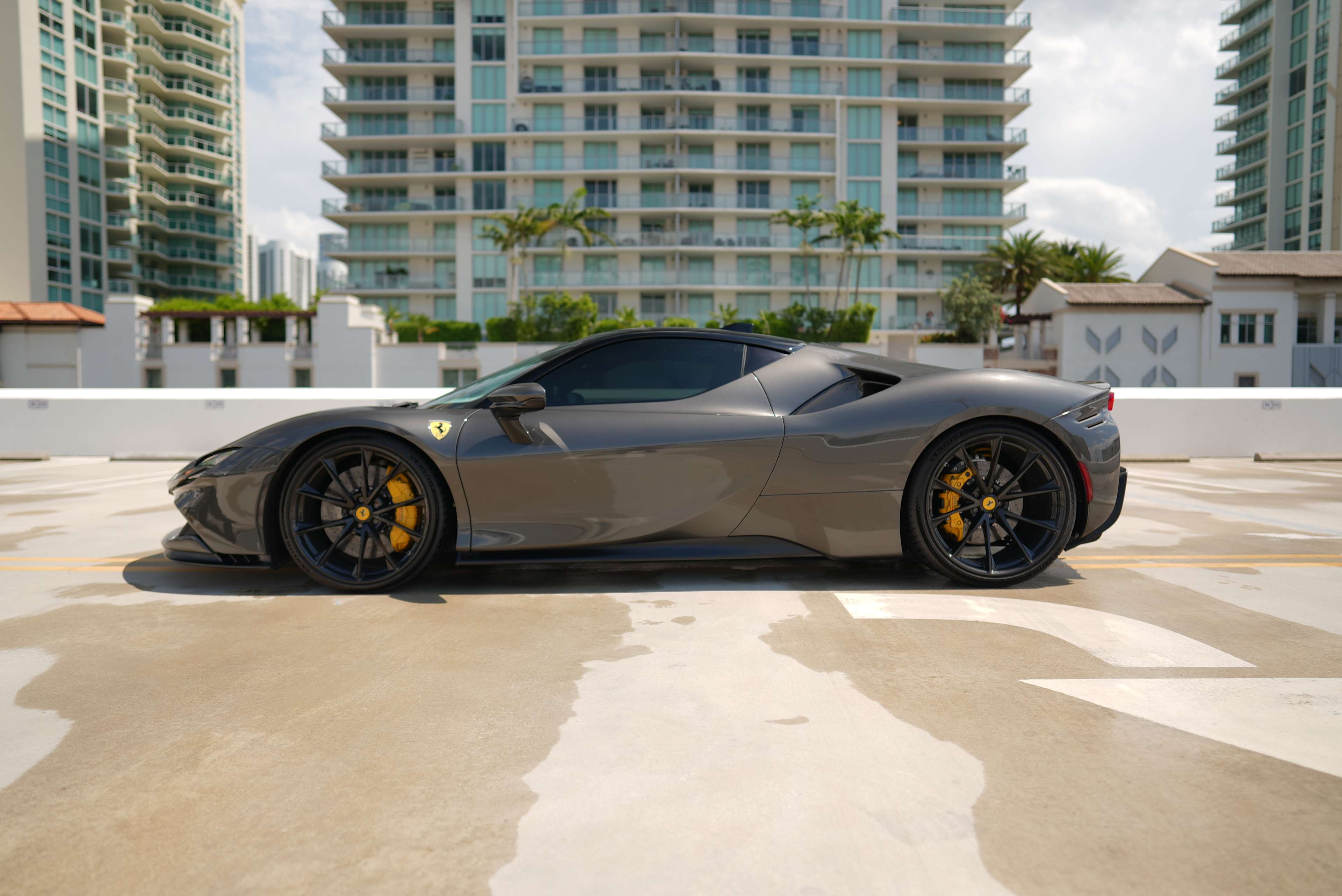 Ferrari SF90 Hypercar Rental in Miami thumbnail 3