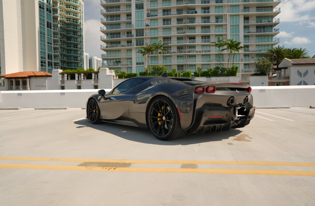 Ferrari SF90 Hypercar Rental in Miami thumbnail 4