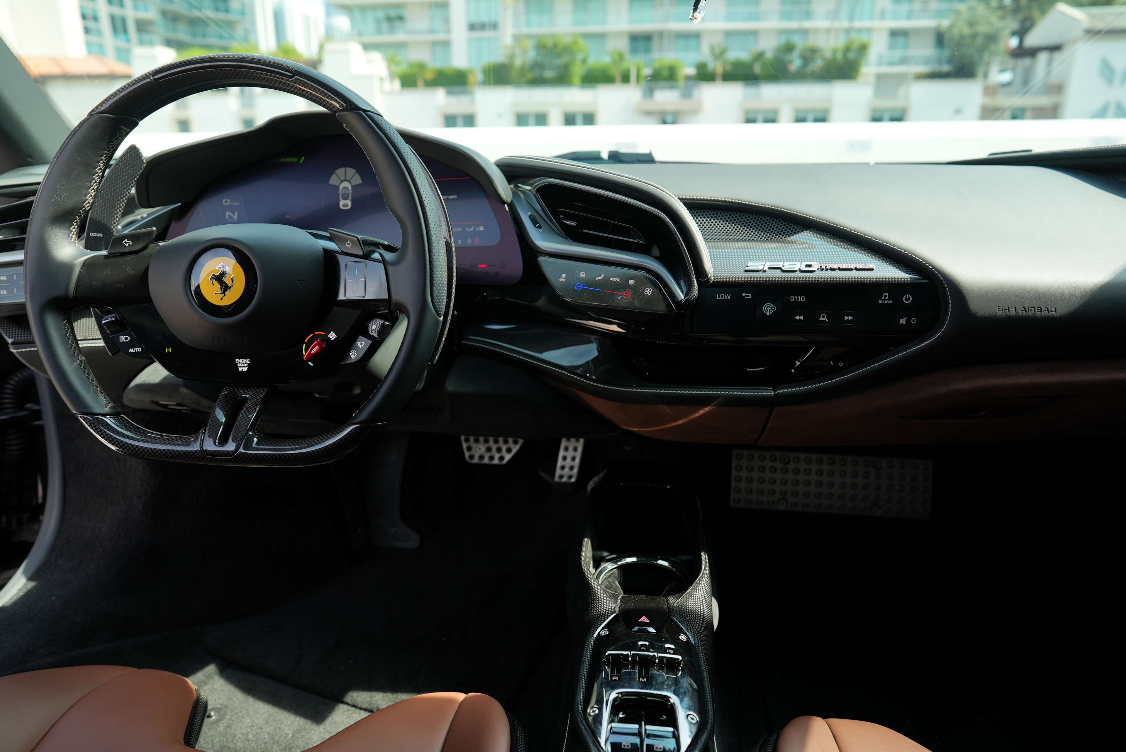 Ferrari SF90 Hypercar Rental in Miami thumbnail 8