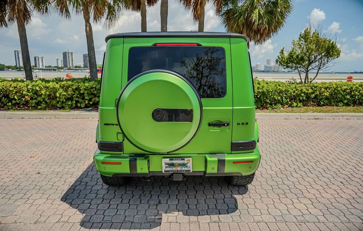 Mercedes G63 AMG Rental in Miami thumbnail 5