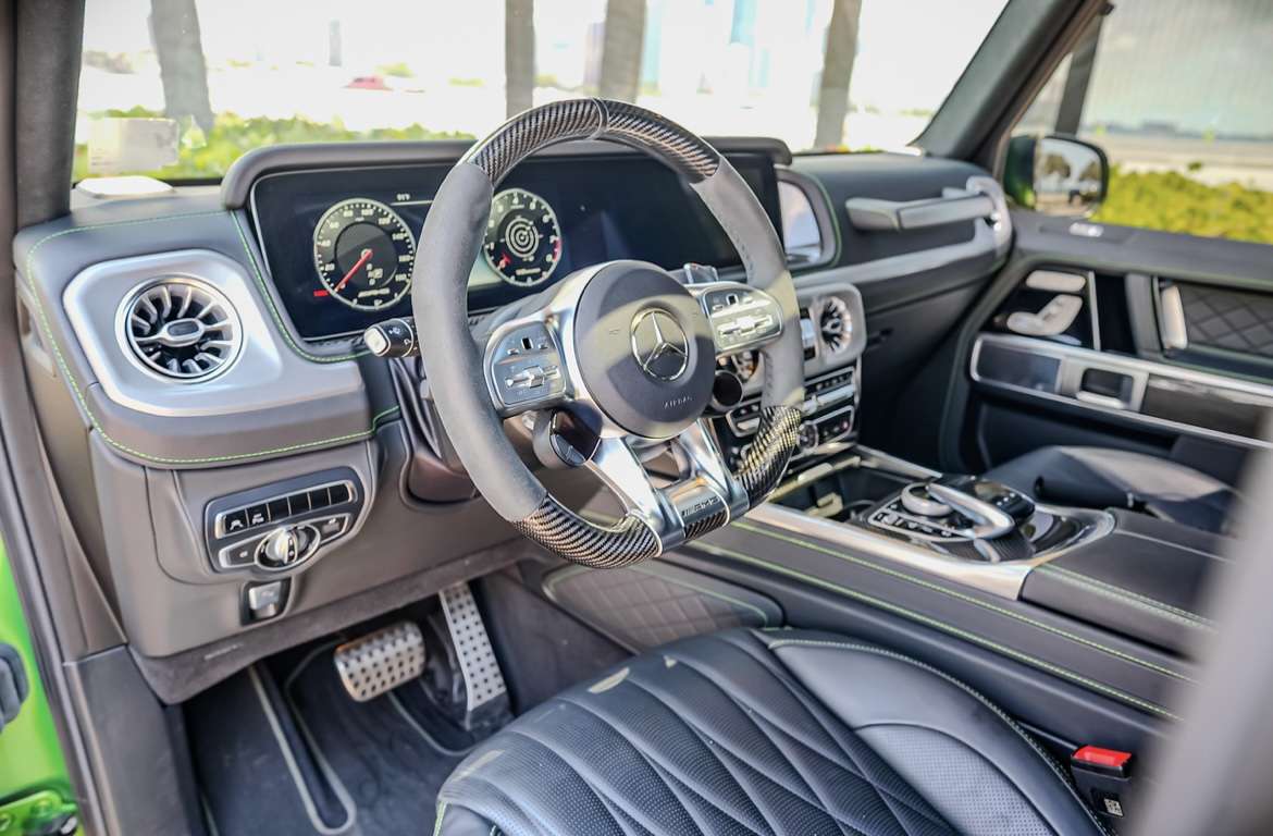 Mercedes G63 AMG Rental in Miami thumbnail 6