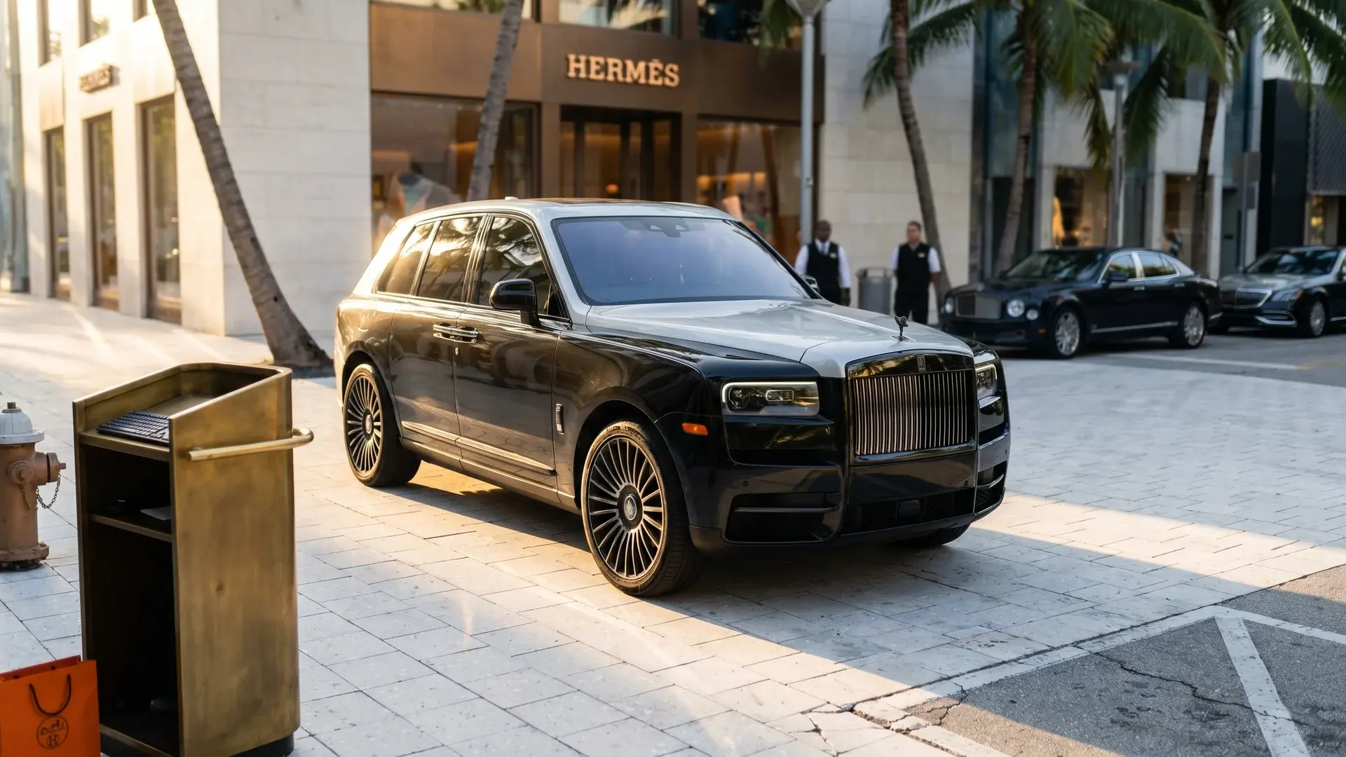 Exotic car rental in Design District, Miami