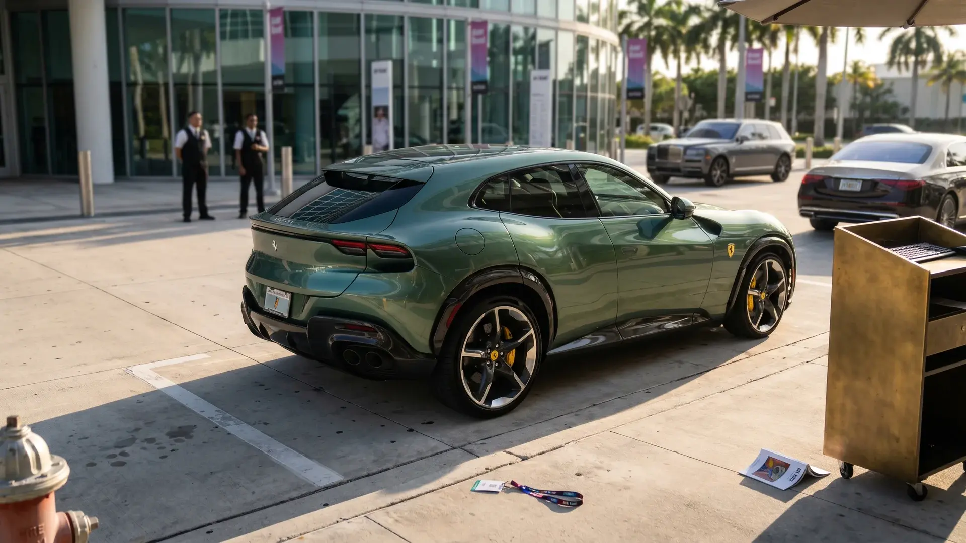 Exotic car rental for Art Basel Week in Miami