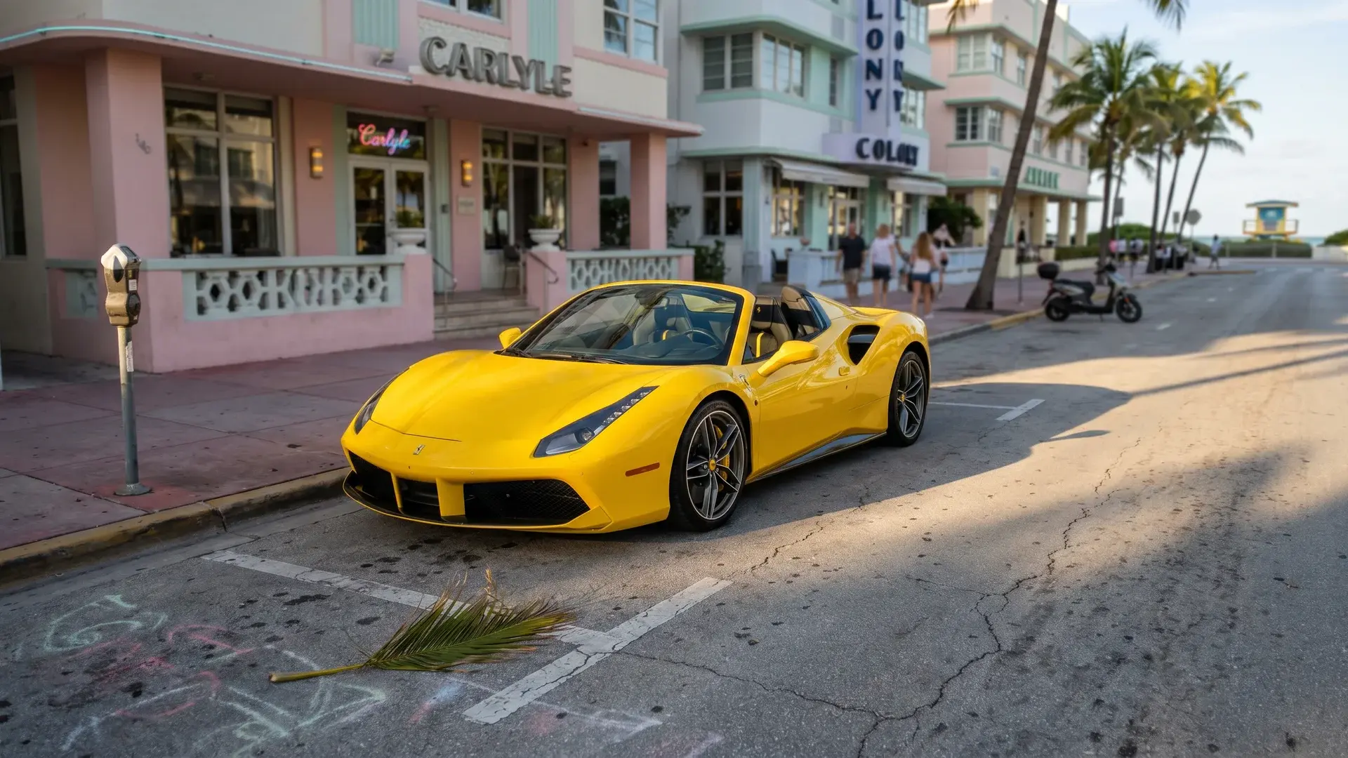 Exotic car rental for Birthday in Miami