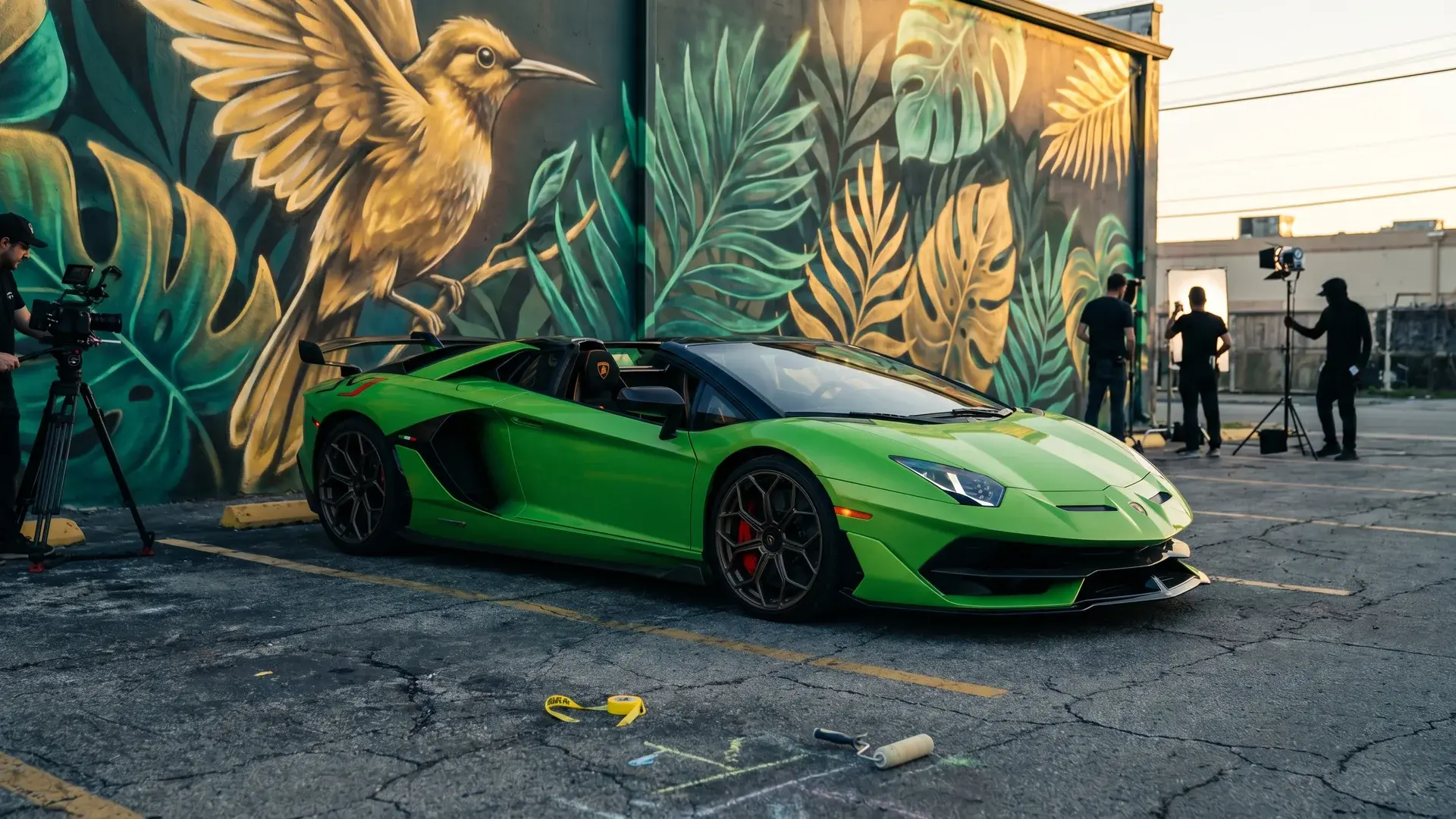 Exotic car rental for Content Creation and Photoshoots in Miami