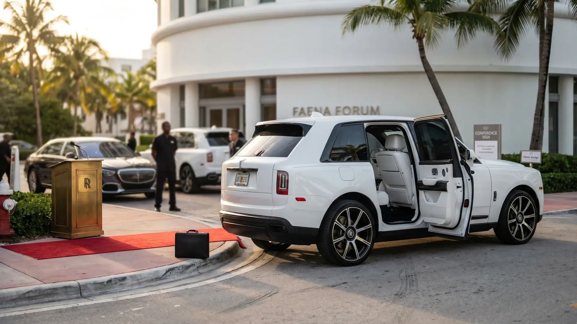 Exotic car rental for Corporate Event in Miami