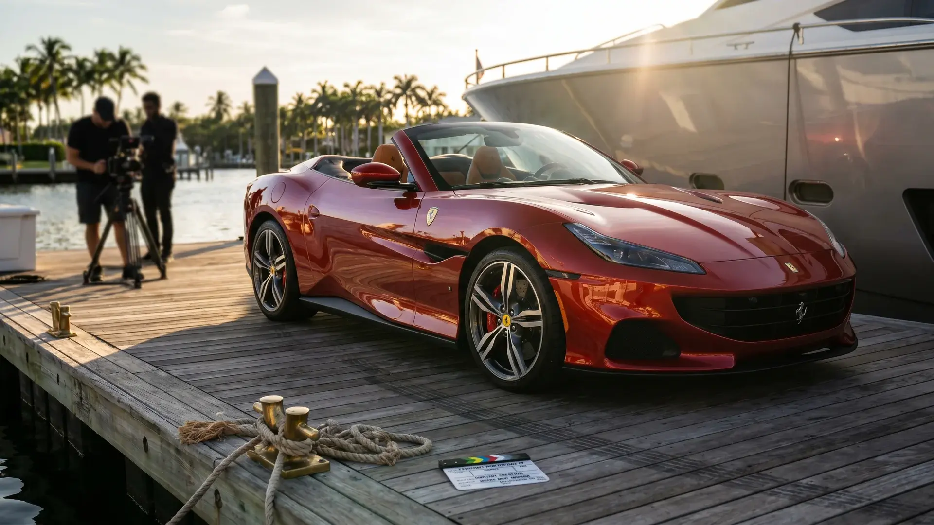 Exotic car rental for Content Creation and Photoshoots in Fort Lauderdale