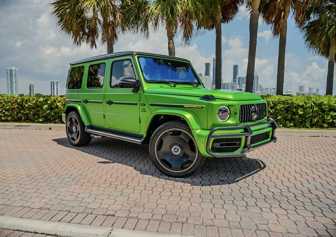 Mercedes G63 AMG Rental in Miami - Image 1